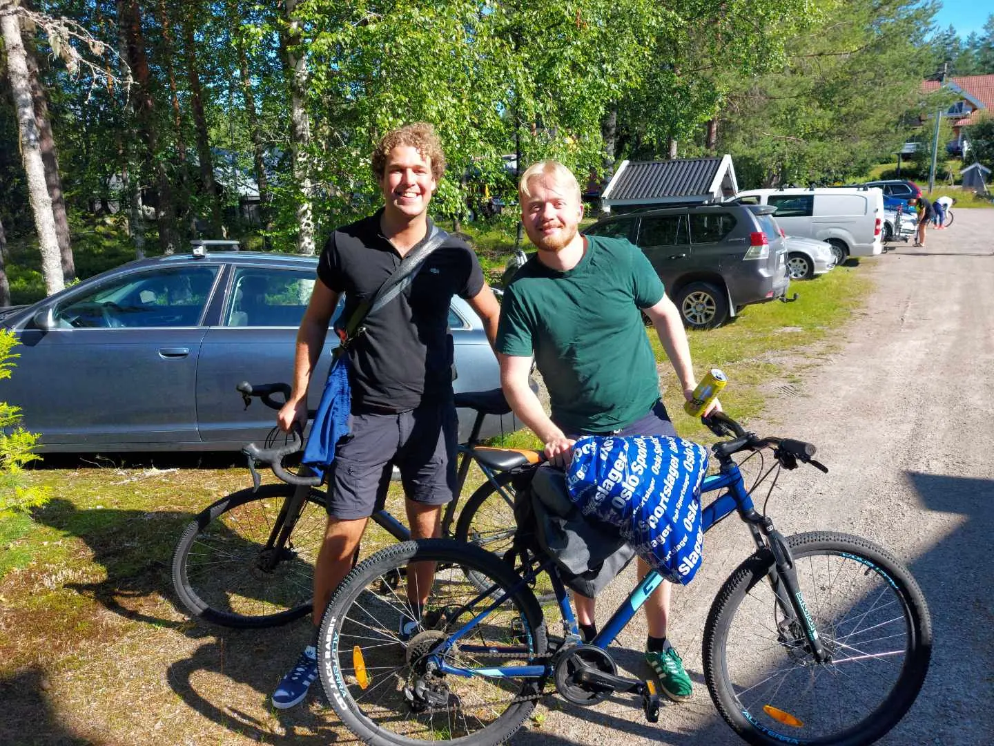 Sykkeltur med en venn
